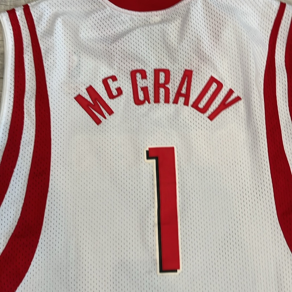 Tracy McGrady Reebok Houston Rockets NBA Jersey Vintage Size 2XL Length +2